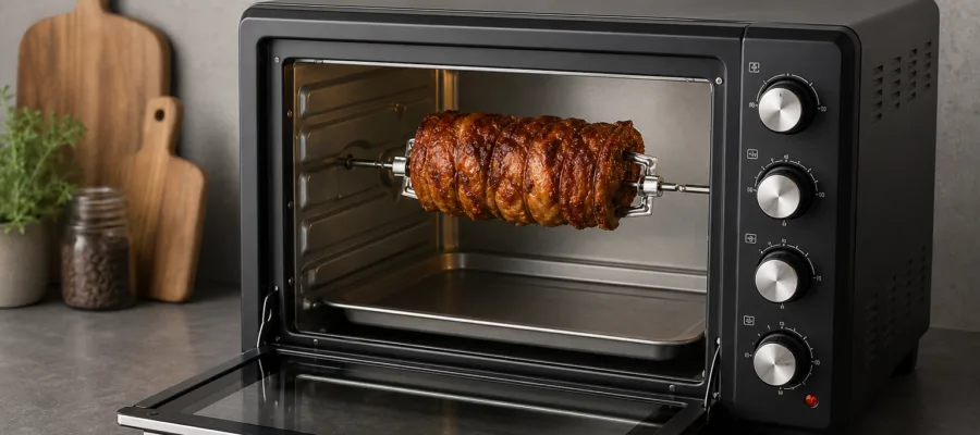 Minibackofen Drehspiess kaufen: Grillfunktion optimal erweitern und nutzen