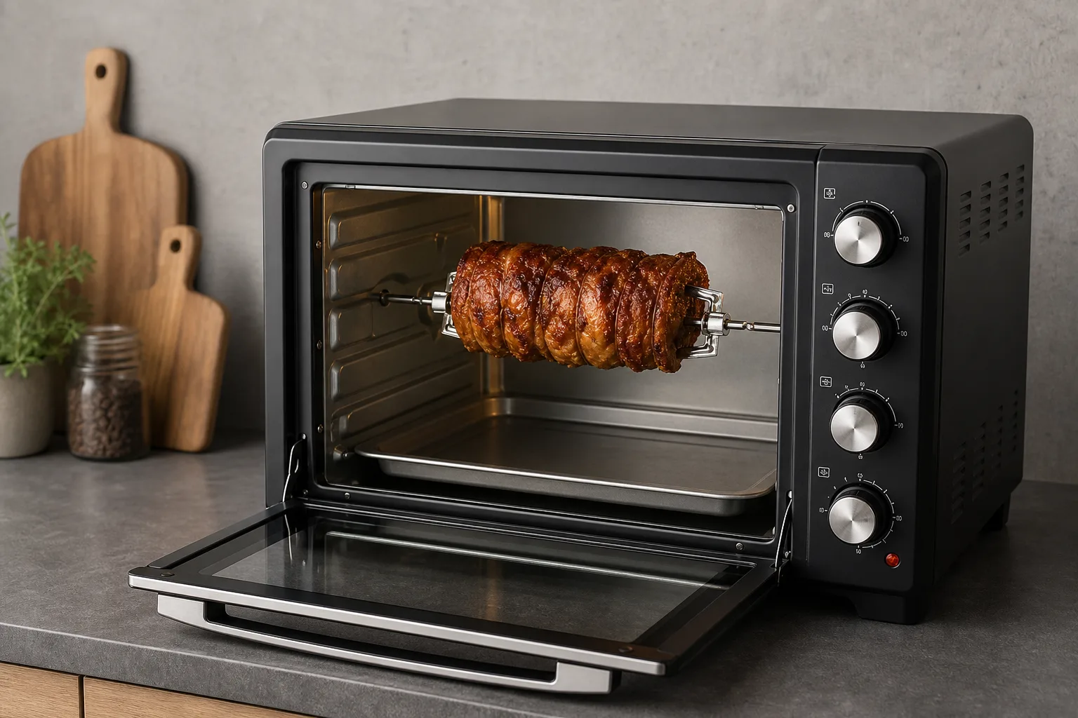 Minibackofen Drehspiess kaufen: Grillfunktion optimal erweitern und nutzen